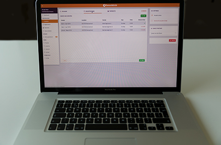 DanceAdmin Laptop