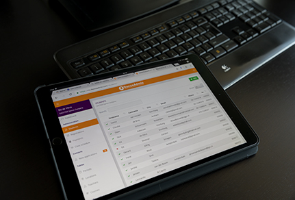 DanceAdmin Tablet